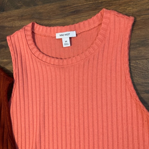 Two (2)  Sleeveless Ribbed Dress by Nine West from Kohl’s - Picture 3 of 6